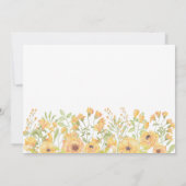 Nieuwe Waterverf van de Inleiding van de Buur Gele Aankondiging (Achterkant)