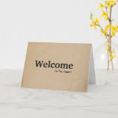 Nieuwe Waterverf voor werknemers Kaart (Gele Bloem)