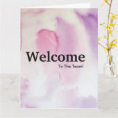 Nieuwe Waterverf voor werknemers Kaart (Gele Bloem)