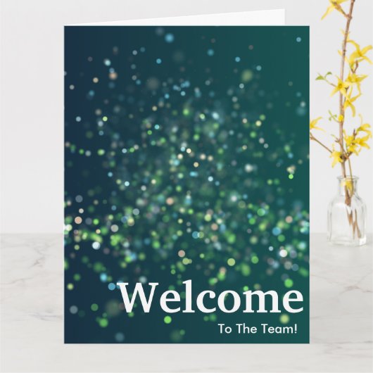 Nieuwe Waterverf voor werknemers Kaart (Gele Bloem)