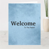 Nieuwe Waterverf voor werknemers Kaart (Voorkant)