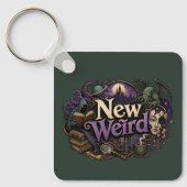 Nieuwe Weird Fictie Sleutelhanger (Voorkant)