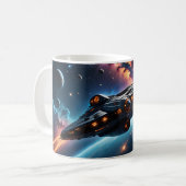 Nieuwe wereld koffiemok (Voorkant links)