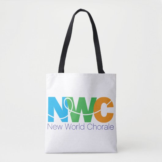 Nieuwe Wereld Koraal Schoudertas Tote Bag (Voorkant)