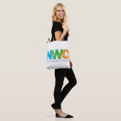 Nieuwe Wereld Koraal Schoudertas Tote Bag (Op model)