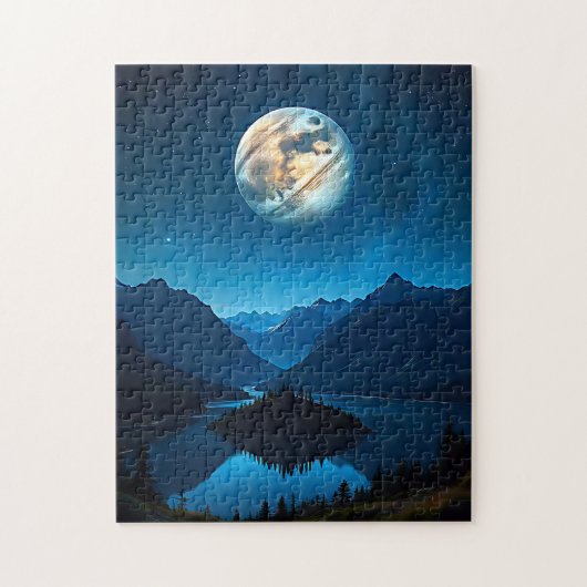 Nieuwe wereld legpuzzel (Verticaal)