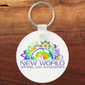 Nieuwe Wereld Logo Sleutelhanger (Voorkant)