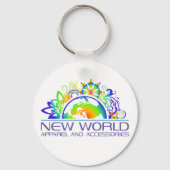 Nieuwe Wereld Logo Sleutelhanger (Achterkant)