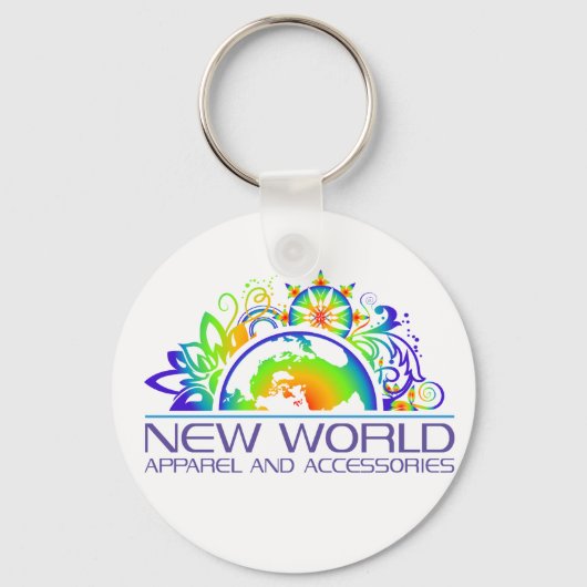 Nieuwe Wereld Logo Sleutelhanger (Voorkant)