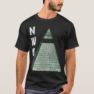Nieuwe Wereld Orde Piramide T-shirt