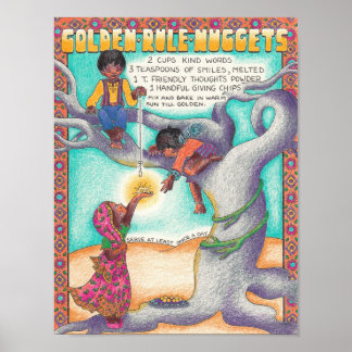 Nieuwe Wereld Recipes - Golden Rule Nuggets Poster