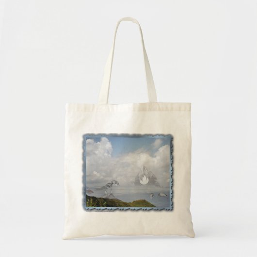 Nieuwe wereld tote bag (Voorkant)