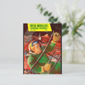 Nieuwe werelden 50_Pulp Art Briefkaart (Staand voorkant)