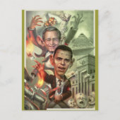 Nieuwe wereldorde briefkaart (Voorkant)