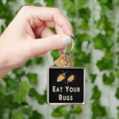 Nieuwe wereldorde - Eet uw buik Sleutelhanger (Hand)
