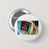 Nieuwe wereldorde graffiti ronde button 5,7 cm (Voorkant /achterkant)
