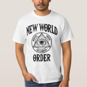 Nieuwe wereldorde Illuminati T-shirt