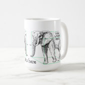 Nieuwe wereldorde koffiemok (Voorkant rechts)