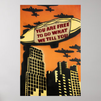 Nieuwe wereldorde poster