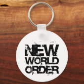 Nieuwe wereldorde sleutelhanger (Voorkant)