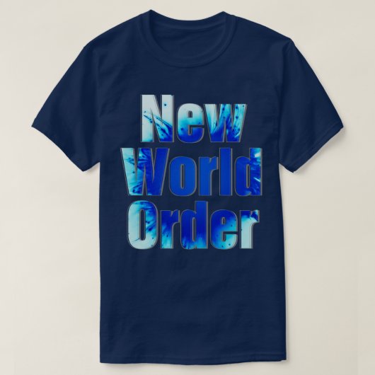 Nieuwe wereldorde t-shirt (Design voorkant)
