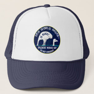 Nieuwe wereldorde trucker pet
