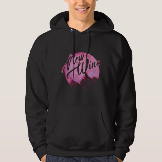 Nieuwe wijn hoodie (Voorkant)