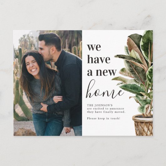 Nieuwe Wijziging van Aankondiging adreswijziging (Voorkant)