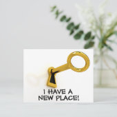 Nieuwe wijziging van het Briefkaart Adres (Staand voorkant)