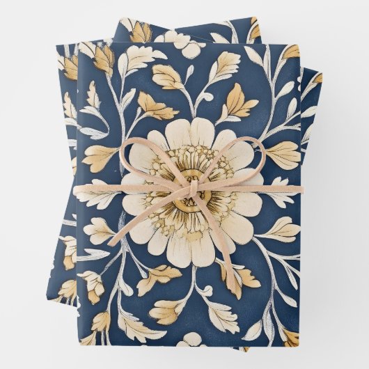 Nieuwe William Morris Inpakpapier Vel (In situ)