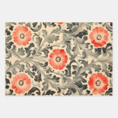 Nieuwe William Morris Inpakpapier Vel (Voorkant 3)