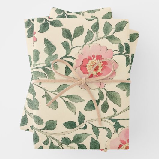 Nieuwe William Morris  Inpakpapier Vel (In situ)
