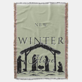 Nieuwe Winter Hope Kerststal I Deken