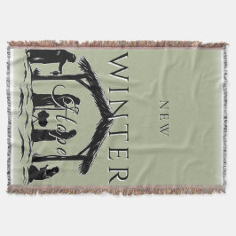 Nieuwe Winter Hope Kerststal I Deken