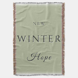 Nieuwe winterhoop deken