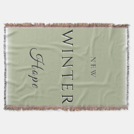 Nieuwe winterhoop deken