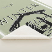 Nieuwe winterhoop met kerststal I Sherpa Deken (3/4)