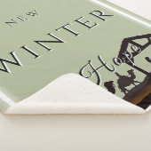 Nieuwe winterhoop met kerststal II Sherpa Deken (3/4)