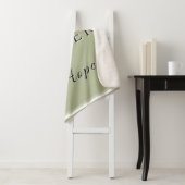 Nieuwe winterhoop sherpa deken (In situ)