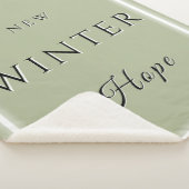 Nieuwe winterhoop sherpa deken (3/4)