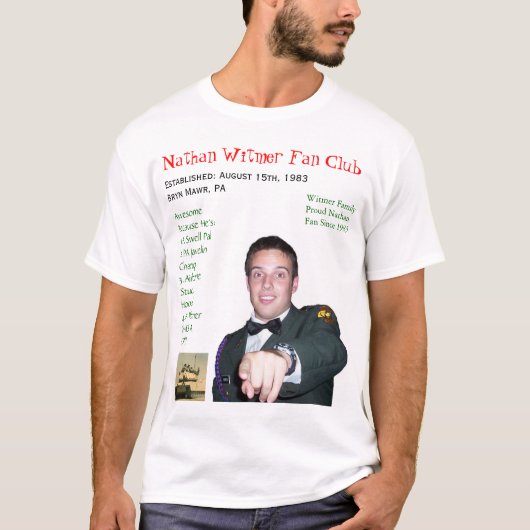 Nieuwe Witmer T-shirt (Voorkant)