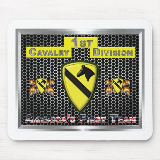 Nieuwe wolken, 1e Cavalerie divisie Muismat (Voorkant)