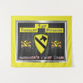 Nieuwe wolken, 1e Cavalerie divisie Wandkleed (Voorkant (horizontaal))