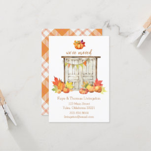 Nieuwe woning voor de Herfst, Herfstschuurdeur Kaart