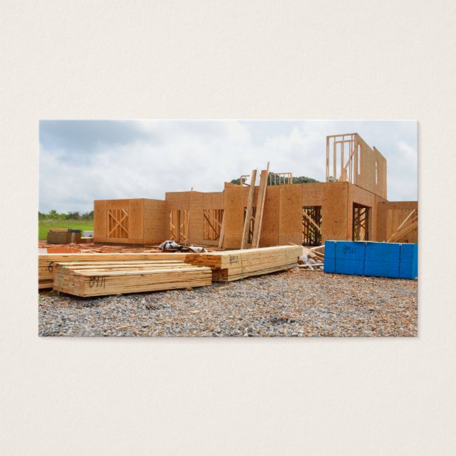 Nieuwe woningbouw visitekaartjes (Voorkant)