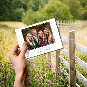 Nieuwe wortels neerzetten Bewegende aankondiging w Briefkaart