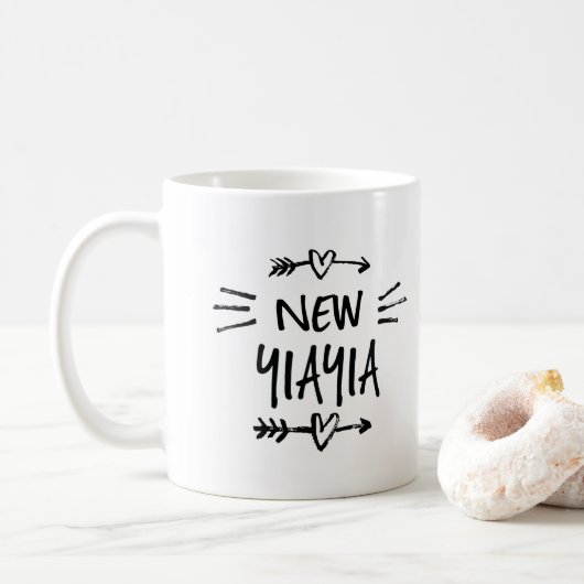 Nieuwe YiaYia koffiemok (Met donut)