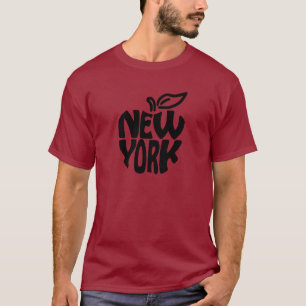 Nieuwe York Appel T-shirt