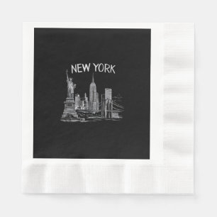 Nieuwe York Cadeaus voor Mannen Vrouwen NY Stad Vi Servet