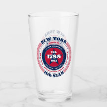 Nieuwe York Cirkelvormig Typografie Ontwerp